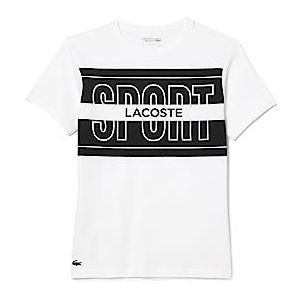 Sportief T-shirt met lange mouwen, Wit., XXL