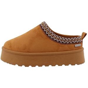 Tom Tailor Dames 8490220006 Slipper, Cognac, 38 EU, cognac, 38 EU