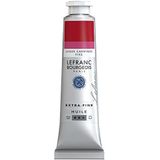 Lefranc Bourgeois 405067 Extra fijne Lefranc olieverf met hoogwaardige kunstenaarspigmenten, lichtecht, verouderingsbestendig - 40ml Tube, Carmine Lake Hue