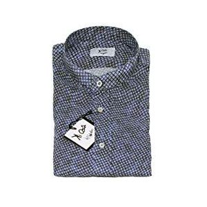 Kiosa by Matteo Bosio Kiosa herenhemd van linnen, design 15, maat 40