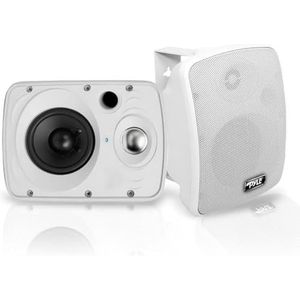 Pyle Bluetooth Luidsprekers - Waterdichte Draadloze Speakers - 2-Weg Stereo Luidspreker - Weerbestendige Marine Speakers - Universele Wand en Plafondmontage - Thuis, Boot, Patio, Zwembad