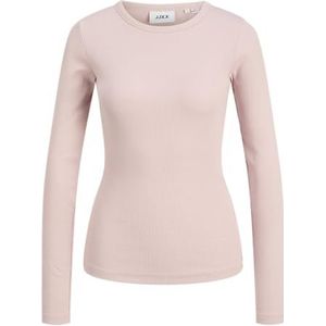 JACK & JONES Jxfreya STR Ls Rib Tee JRS Noos, Violet Ice, XL