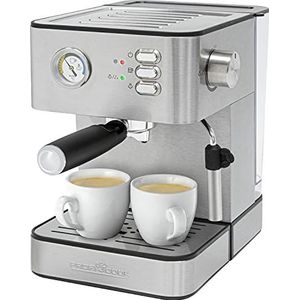 ProfiCook PC-ES 1209 Espressoautomaat - Pistonmachine voor losse koffie, 20 bar pompdruk, 1,8L watertank