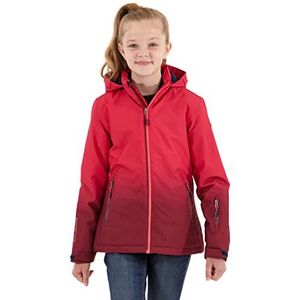 killtec Girl's Functioneel jack/outdoorjack met capuchon en sneeuwvanger Lynge GRLS JCKT E, pink, 152, 35945-000