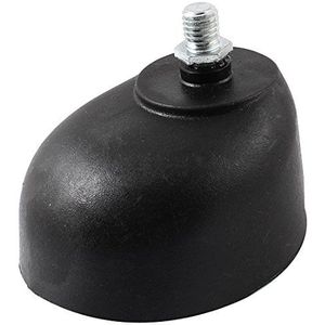10 mm x 11 mm Schroef draaibaar van kunststof draadtappen Caster wiel