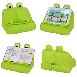 Cuddly Reader Children iPad Stand | Tablet Stand | Book Holder| Reading Pillow | Reading in Bed at Home | Tablet Lap Rest Cushion | Fun Novelty Gift Idea for Readers, Book Lovers