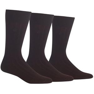 Chaps Heren Soft Touch True Rib Jurk Crew, Bruin, 40-46 EU