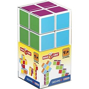 Geomag 127 - Magicube Free Building 8 magnetische blokjes voor constructies, bouwdoos, educatief speelgoed