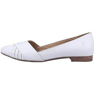 Hush Puppies Dames Marley Ballerina Ballet Flat, Wit, 39 EU