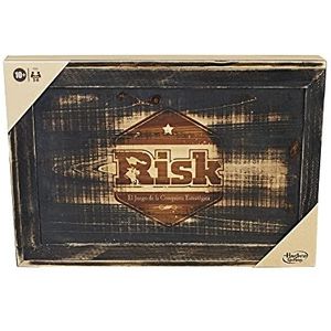 Hasbro Risk Rustic Series Edition - Bordspel voor gezinnen - 2 tot 5 spelers - Meerkleurig