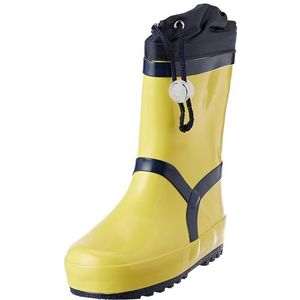 Playshoes - Basic - Rubberlaarzen - Geel - Waterdicht - Kinderen