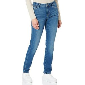 edc by ESPRIT Dames 992CC1B325 Broek Jeans, 901BLUE Dark WaSH, 2532