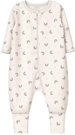 Regenboog - Pyjama - Interlock - Slaappakje - Lange Mouwen - Ritsbescherming