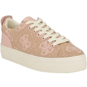 GUESS Giaa6 Sneaker voor dames, Beige Cameo 681, 38.5 EU