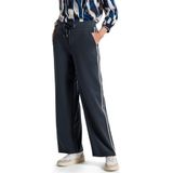 STREET ONE Broek met gallon-strepen, Deep Water Blue, 34W / 30L