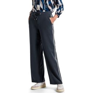 STREET ONE Broek met gallon-strepen, Deep Water Blue, 34W / 30L