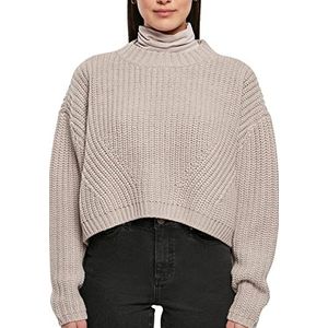 Urban Classics Vrouwen Dames Wide oversize sweatshirt, warm grijs, M, warmgrijs, M