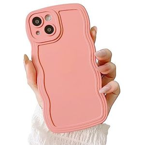 CLIPPER GUARDS Compatibel met iPhone 13 Pro Max hoes, [Liquid Silicone Case], Full Body Screen Camera [beschermhoes], schokbestendig, [Slim Phone Case], 6,7 inch roze