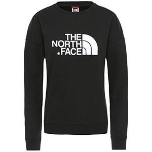 THE NORTH FACE Dames W Drew Peak Crew-eu Tnf zwart sweatshirt