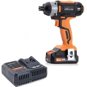 Evolution Power Tools snoerloze R180IDR-Li slagschroevendraaier 18v Li-ion EXT - Accu inbegrepen