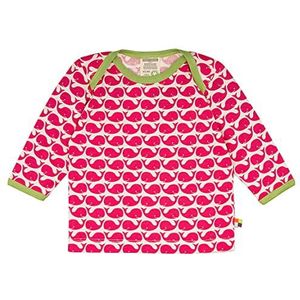Loud + Proud Uniseks - Baby Sweatshirt 205, roze (rozenrood)., 122/128 cm