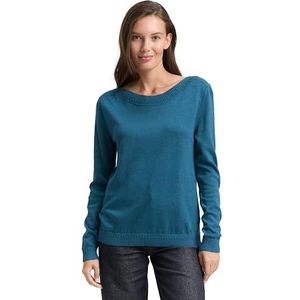 TOM TAILOR Damestrui, 38879 - Dark Petrol Melange, XXL