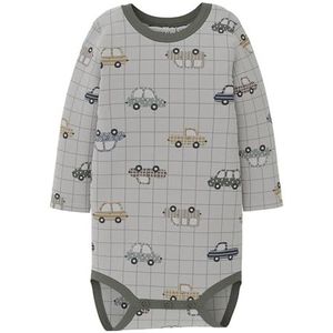 NAME IT Nbmwillow Wool Ls Body, wit, 50 cm