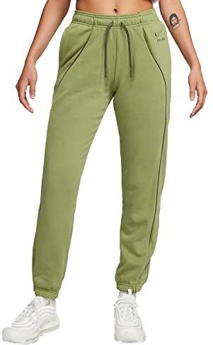 Nike - Fleece Trainingsbroek - Groen - Dames - Alligator Joggers