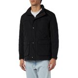 Tussenjassen - Zwart - Ritssluiting - Lange Mouwen - Ruitsteek