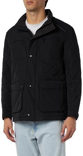 Tussenjassen - Zwart - Ritssluiting - Lange Mouwen - Ruitsteek