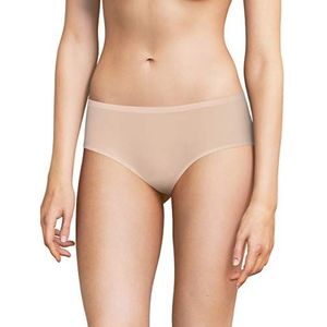 Chantelle Damesonderbroek met middelhoge taille, zacht en rekbaar, eenheidsmaat, hipster, Roos, one size