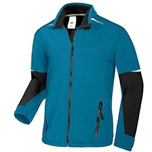 BP 1987 679 heren stretch fleece jack aqua, maat XL