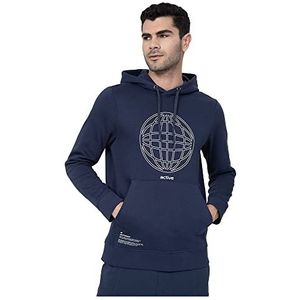4F Sweatshirt M230 marineblauw, maat S voor heren, marineblauw, S
