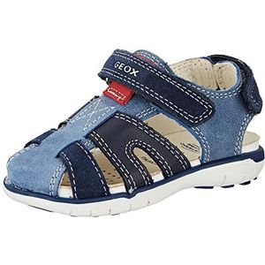 Geox sandaal baby-jongens b sandal delhi boy,blauwrood.,22 EU