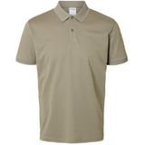 Selected Fave Button - Korte Mouw Poloshirt - Heren - Gebreid - Regular Fit