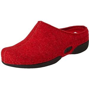 Berkemann Ladies Lauren Rcycl pantoffel, vuur-rood, 38 EU