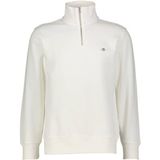 GANT - Sweatshirt - Wit - Effen - Lange Mouw - Normale Pasvorm