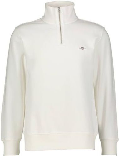 GANT - Sweatshirt - Wit - Effen - Lange Mouw - Normale Pasvorm