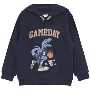 Sweatshirt - Met Capuchon - Normale Pasvorm - Lange Mouw - Motiefprint