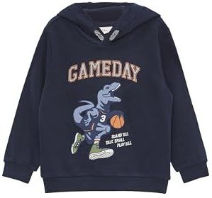 Sweatshirt - Met Capuchon - Normale Pasvorm - Lange Mouw - Motiefprint