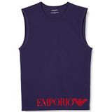 Emporio Armani Underwear Men's Shiny Big Logo T-shirt, eclipse, S, eclipse, S