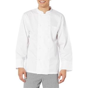 Chef Works B649-XS Calgary Cool Vent Unisex Chefs Jacket, X-Small, wit