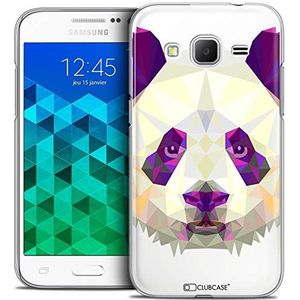 Beschermhoes voor Samsung Galaxy Core Prime, ultradun, Polygon Animals Panda