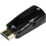 Gembird A-HDMI-VGA-02 HDMI naar VGA Adapter Zwart