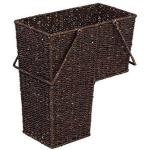 Trademark Innovations Trapmand, Materiaal: Wicker, Bruin, 14