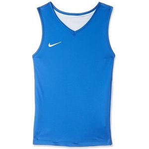 NIKE NT0204-463 Team Basketbal Omkeerbare Jersey 20 Tanktop Unisex Kinderen Royal Blue Maat M, Royal Blauw, M