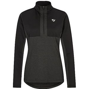 Ziener JAPRA Skipullover voor dames, skirolli, functioneel shirt, warm, elastisch, PFC-vrij, zwart, 34