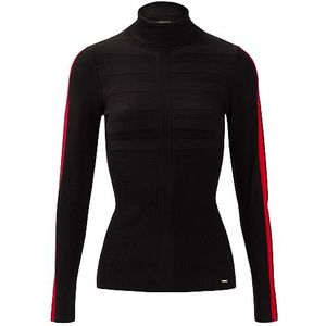Morgan Sweater voor dames, Zwart/Rood, XS