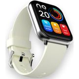 HiFuture Future Zone2 Bluetooth Calling Smart Watch, Zilver Wit