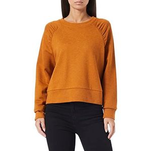 United Colors of Benetton G/C M/L 3HRRD101U sweatshirt met capuchon, oranje 37D, L voor dames